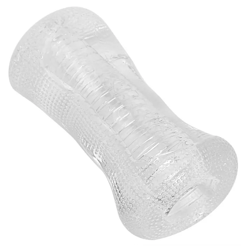 Masturbators 13cm Transparent l Sex Toy for Men 18 Plus Male Masturbator R 220823_voghion.com