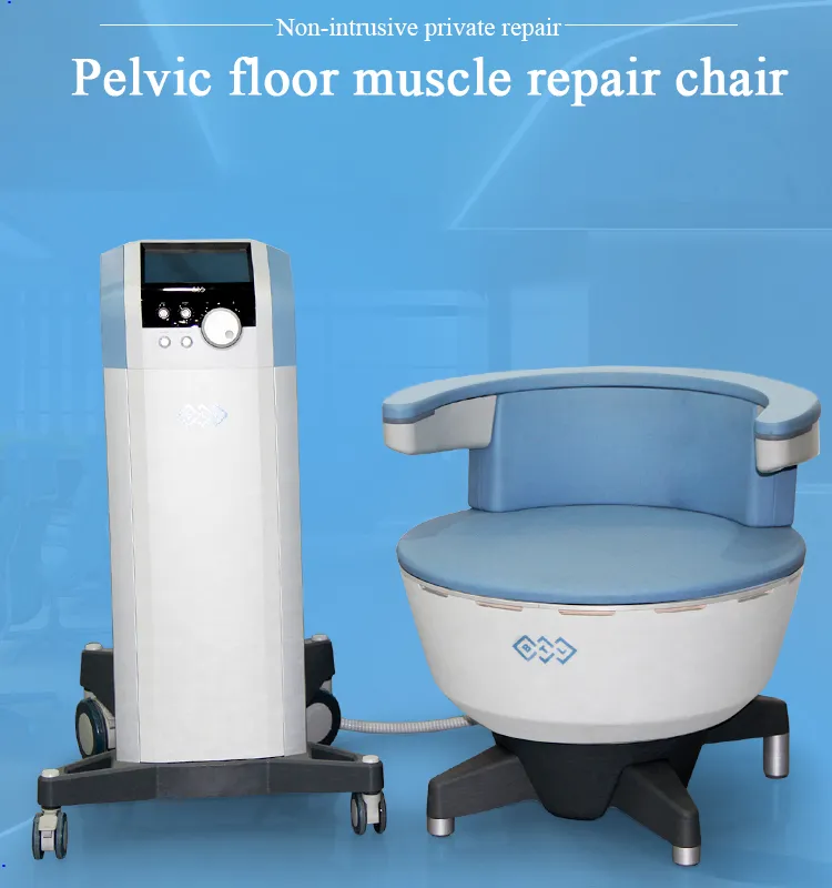 골반 바닥 슬리밍 머신 연습기 의자 골반 바닥 근육 수리 EM 의자 질을 조여진 의자 장치에 대한 자기 처리