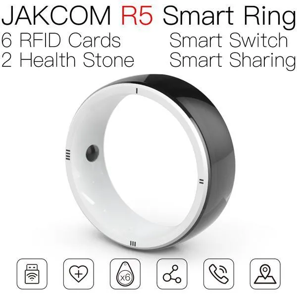 JAKCOM R5 Smart Ring nouveau produit de bracelets intelligents correspondant au bracelet intelligent de fréquence cardiaque w8 montre bracelet intelligent bracelet w3