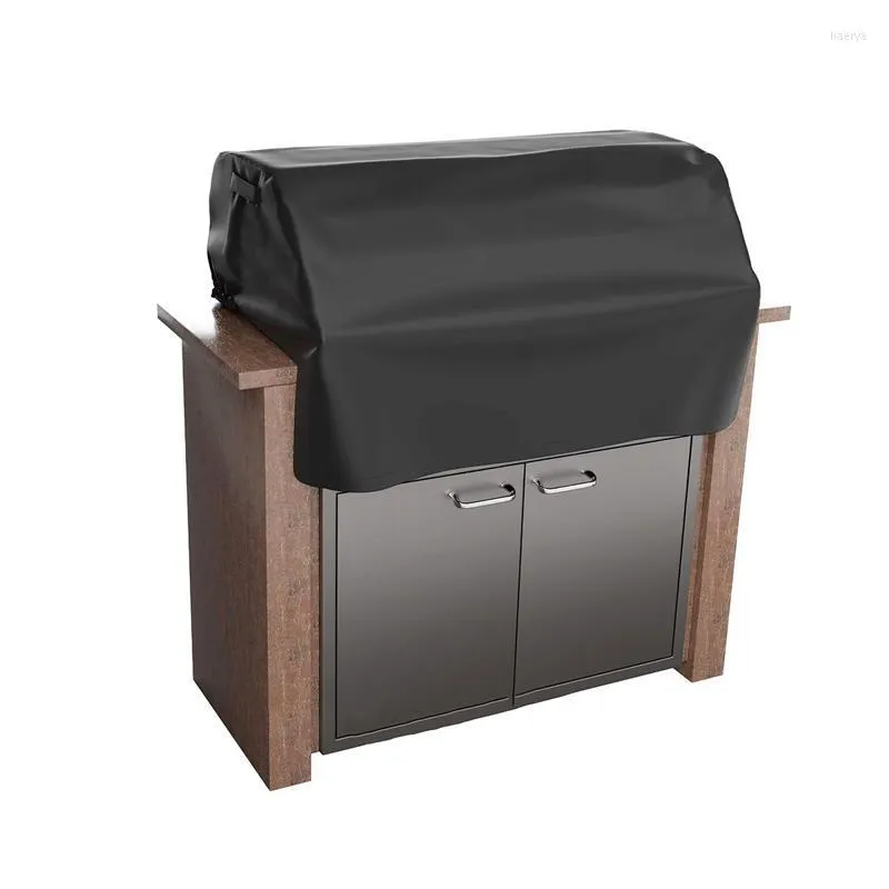 Narzędzia Akcesoria grilla Grill górna pokrywa przenośna wodoodporna odporna wbudowana w 210D Oxford Cloth Outdoor Billa