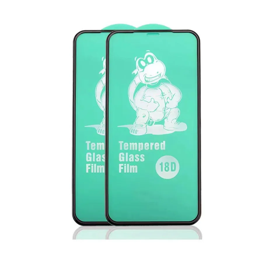 Pantalla iPhone XS Max cubierta completa del protector de vidrio templado  de Cine 2.5D