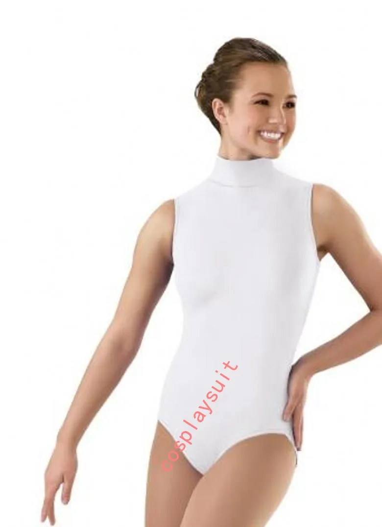 Женский ликарный спандекс без рукавов костюмы костюмы купальники костюм для купальника взрослые гимнастика шей