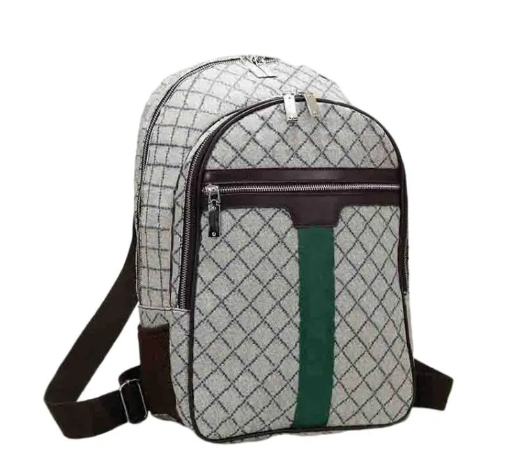 Designer Zaino Zaino bookbag Borse Uomo Donna doppio GxG Borsa da scuola in pelle PU di lusso