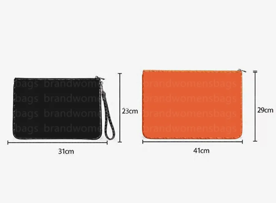 디자이너 가방 클러치 도그 튜스 가죽 문서 파우치 zip 지갑 태블릿 카드 홀더 G4131