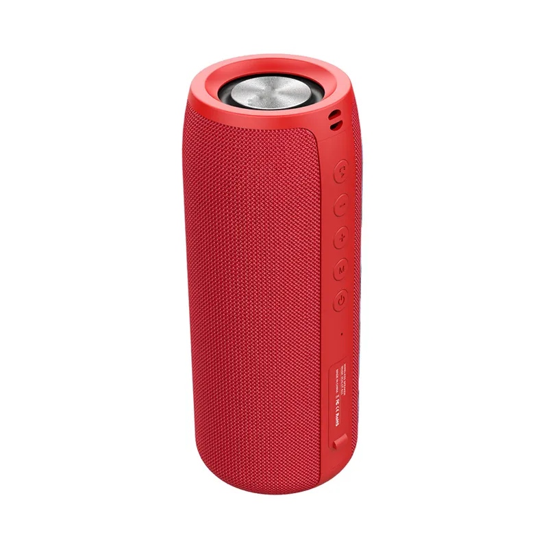 TWS Portable Outdoor Speaker Wireless Double Horn Bluetooth PC Speakers Deep Bass HIFI IPX5 Waterproof Shower Radio Loudspeaker 1800Mah 12H Player Time With Rope