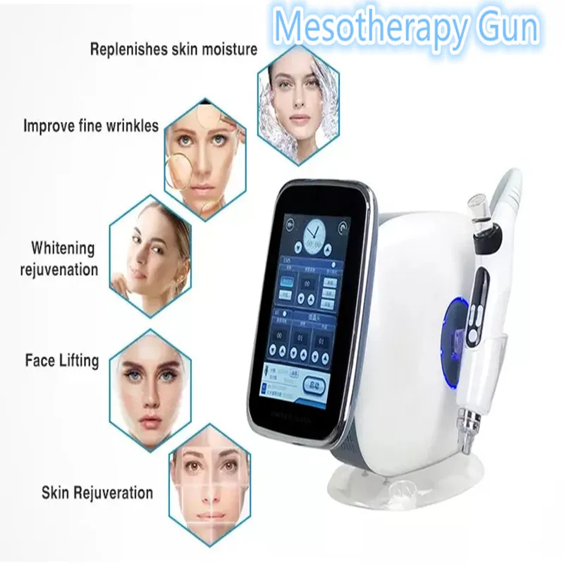 Mesotherapy Gun RF Water Injector Mesogun EMS Hydra Injector Skin Rejuvenation Anti Wrinkle