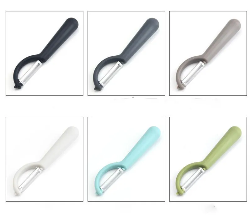 Cuchillo de pelar multifuncional de cocina, herramientas para frutas y verduras, pelador de manzanas de acero inoxidable, peladores de patatas de733