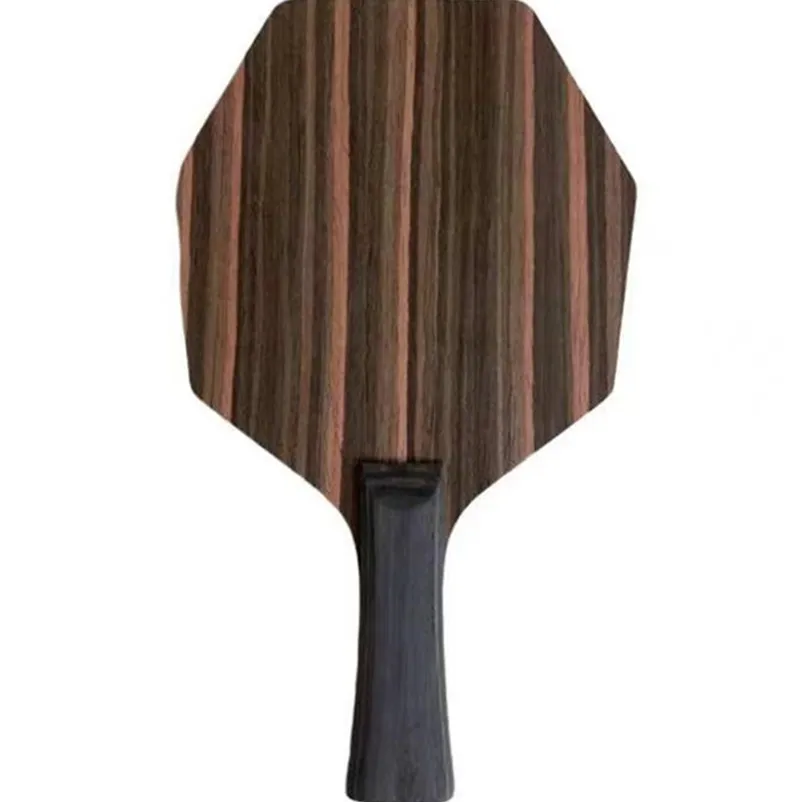 Cybershape Ebony Table Tennis Racket Wood With Offensive Curve Hex