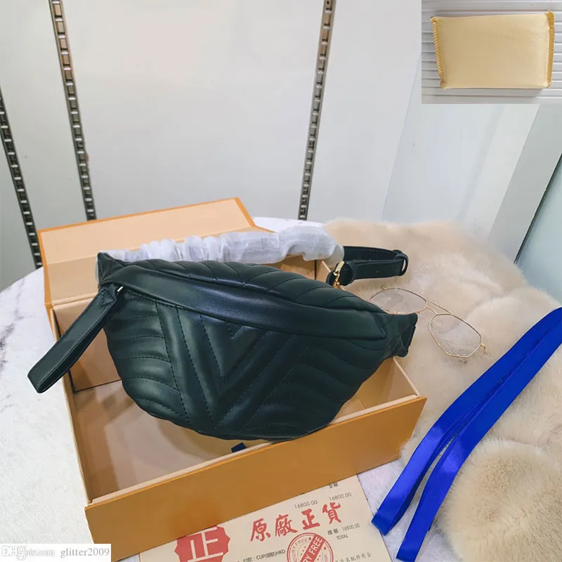 New Wave MILLIONAIRE Waist Bags Genuine Leather waist bag Calfskin Designer Shoulder Bag Bumbag Temperament Fanny Pack Bum Waists pocket M53750