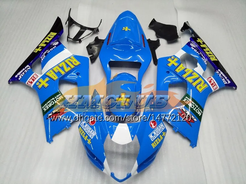 OEM Fairings Kit For Suzuki GSX R1000 2003 2004 Injection Molded