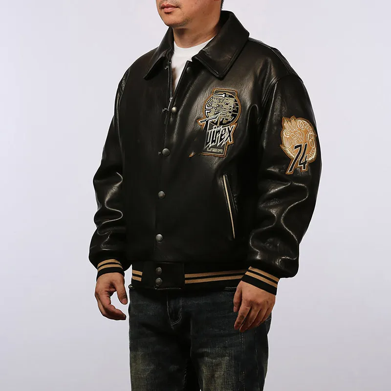 Double Happiness Sheepskin Uk Leather Jackets With Foam Double Happiness Sheepskin Uk Leather Jackets With Foam