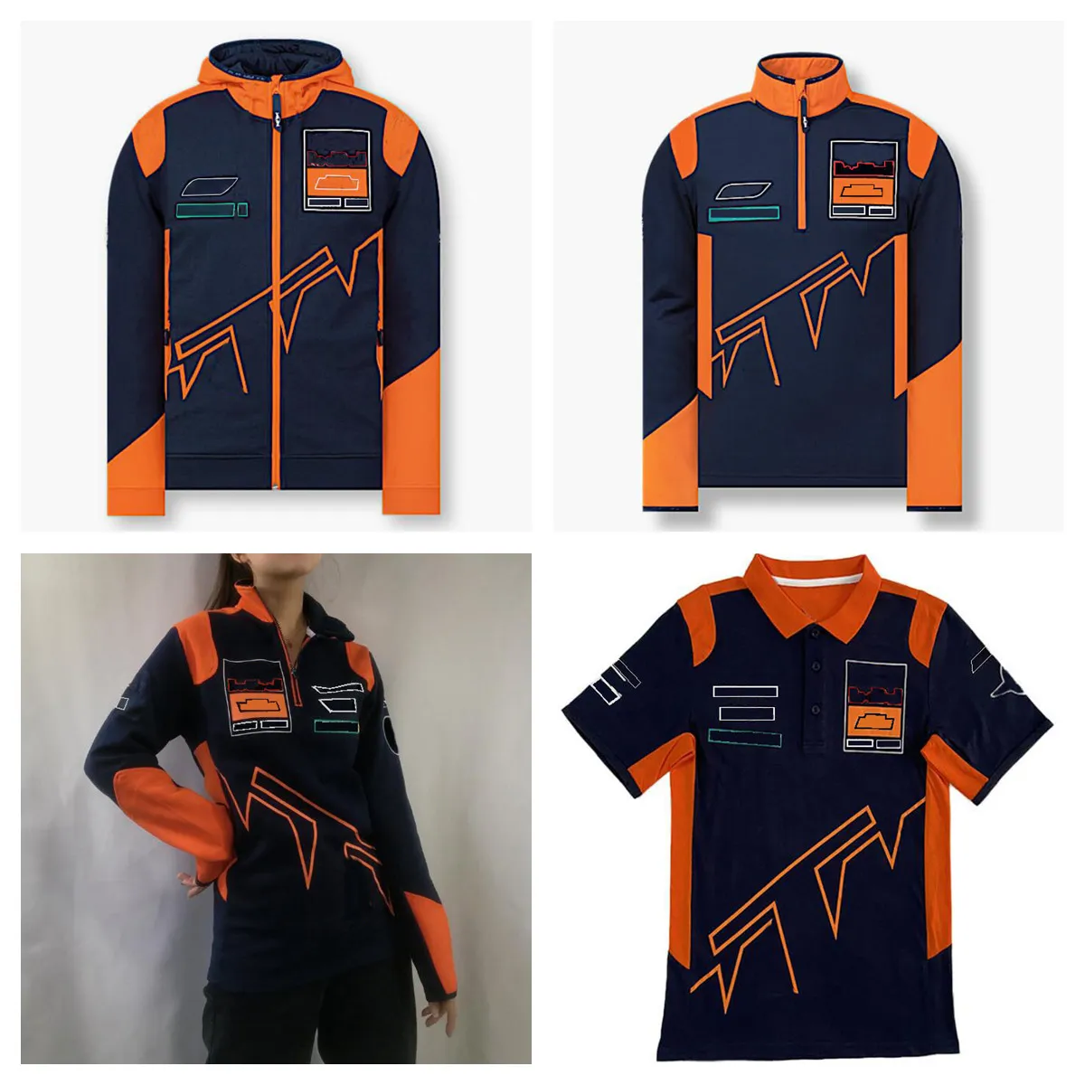 nieuw motorshirt lente en herfst team hoodie windjack met dezelfde gewoonte