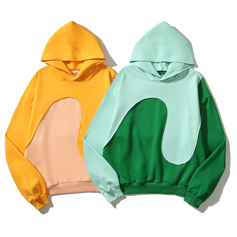 2022 فصل الشتاء الشتاء الجديد هوديي التكنولوجيا الصوف مع نفس العلامة التجارية Tide High Street Old Hit Hit Mensing Men and Women Cain Hoodie Sweater