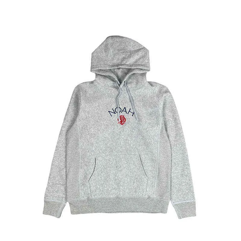 NOAH Rose Embroidered Embroidered Sweatshirts For Men And Women Oversized Hooded Sweathirt T220825 From Bailixi01 Vendor 36.21 DHgate.Com