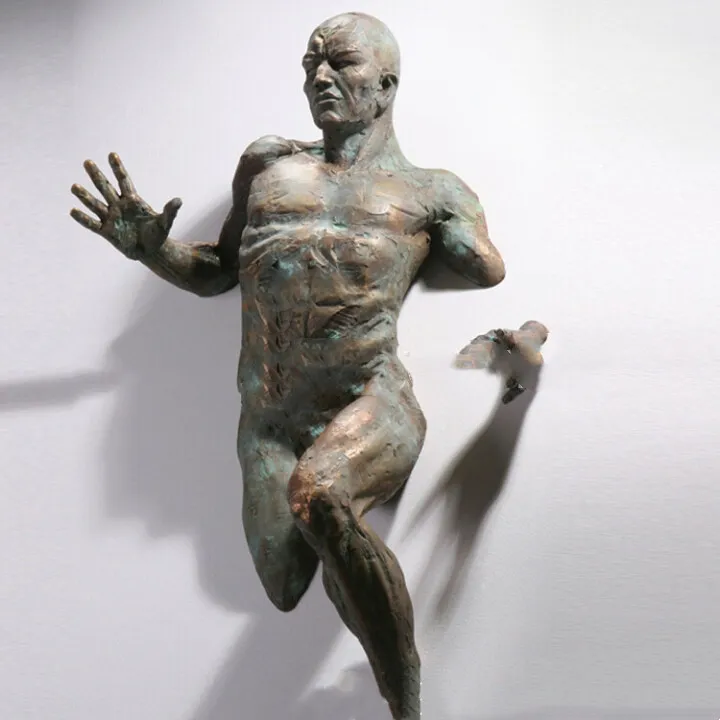 DHgate.com:3D Wall Art Sculpture, Resin Electroplating