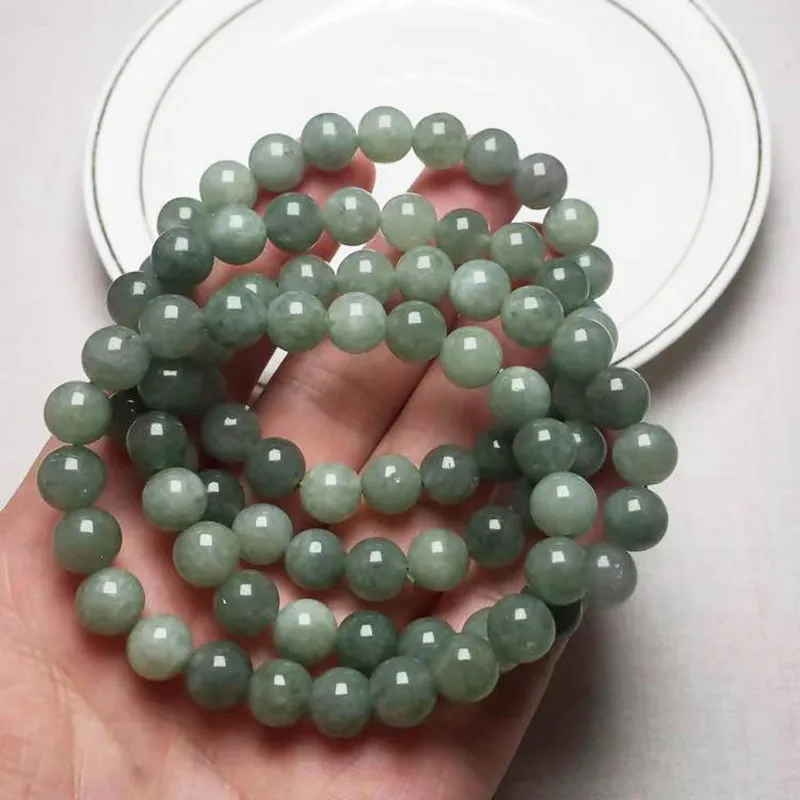 8mm Natural Stone Maded Flinds Folas de charme Bracelets Yoga Sports Elastic Jewelry for Momen Men Men Club Decor