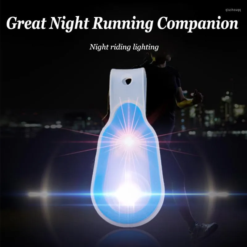 Torce elettriche Torce Outdoor Running Avvertimento multifunzionale Luce notturna LED a mani libere Clip su magnete per indumenti