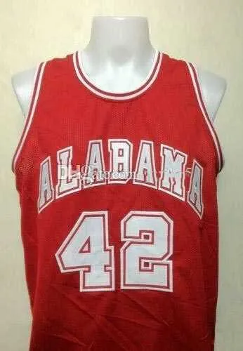 Alabama Crimson Tide 42 Latrell Sprewell Retro Vintage Basketball Shirts Mens Ed Custom Number From Newseasonjersey 24.09 DHgate.Com