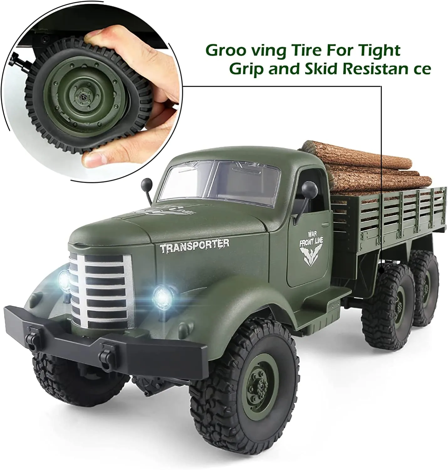 RC جهاز التحكم عن بُعد Truck Tary Toys Militar