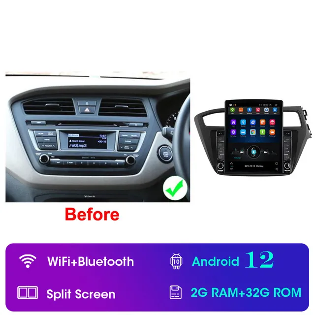 Android HD Auto Radio GPS Car Video Navi Stereo for 2009-2012 Peugeot 3008