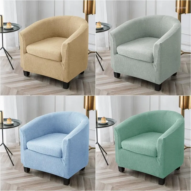 Housses de chaise couverture de baignoire en polaire fauteuil élastique avec coussin de siège housse de canapé pour protecteur de meubles de salon