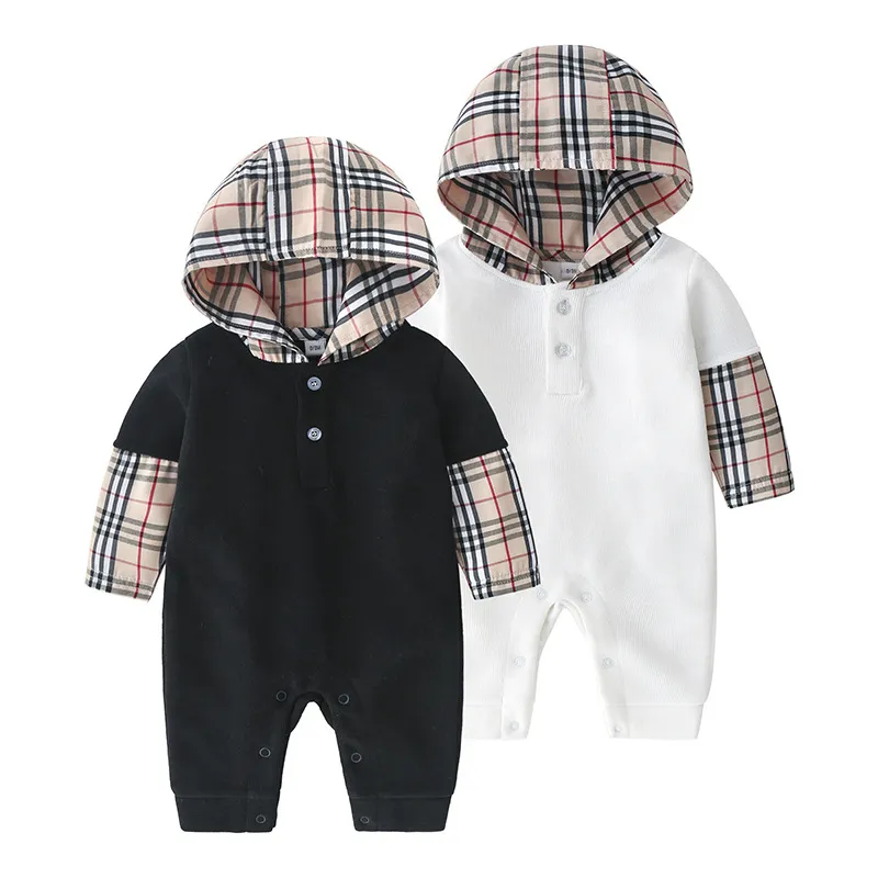 Baby Clothing Designer Rompers More Warm 0-2 Years Spring and Autumn Infant Jumpsuits