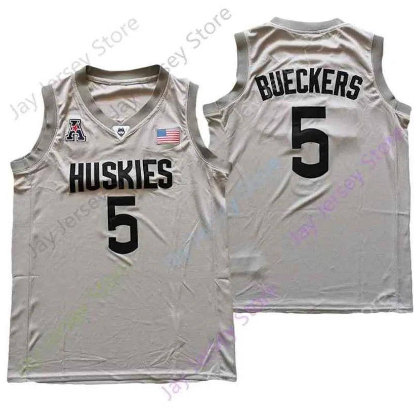 NCAA College Baseketball Connecticut Uconn Huskies Jersey 5 Paige Bueckers Grey все сшитые размеры S-3XL220p
