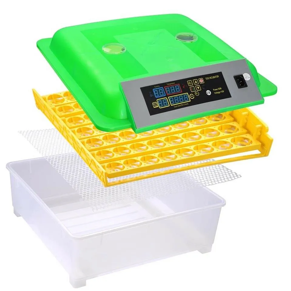 Novo incubador de ovos 56 Incubadora digital Tornando o controle automático de temperatura2618
