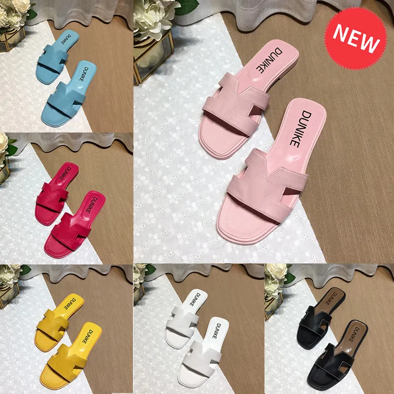 Gai Luxury Orans Sandal Women Designer Slides Slides Slipers Slipers Классическая плоские шлепанцы замшевые кожа