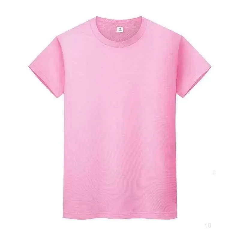 Erkek Kadınlar Yüksek Kaliteli Tasarımcı Pamuk Alt Tee Tişörtler Erkek ve Kadınlar İçin Çok Molor İsteğe Bağlı Artı Tshirt Boyutu 5XL M L