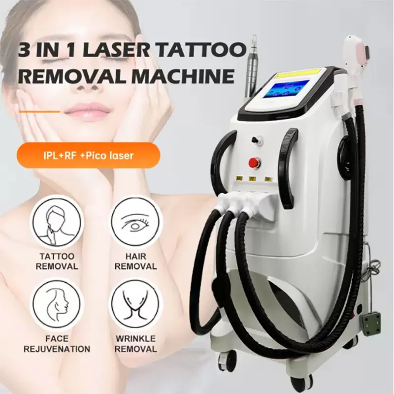 آلة إزالة الشعر بالليزر المغناطيسية الإلكترونية إلكترونية إلكترونية OPT IPL LASER RESOVAL