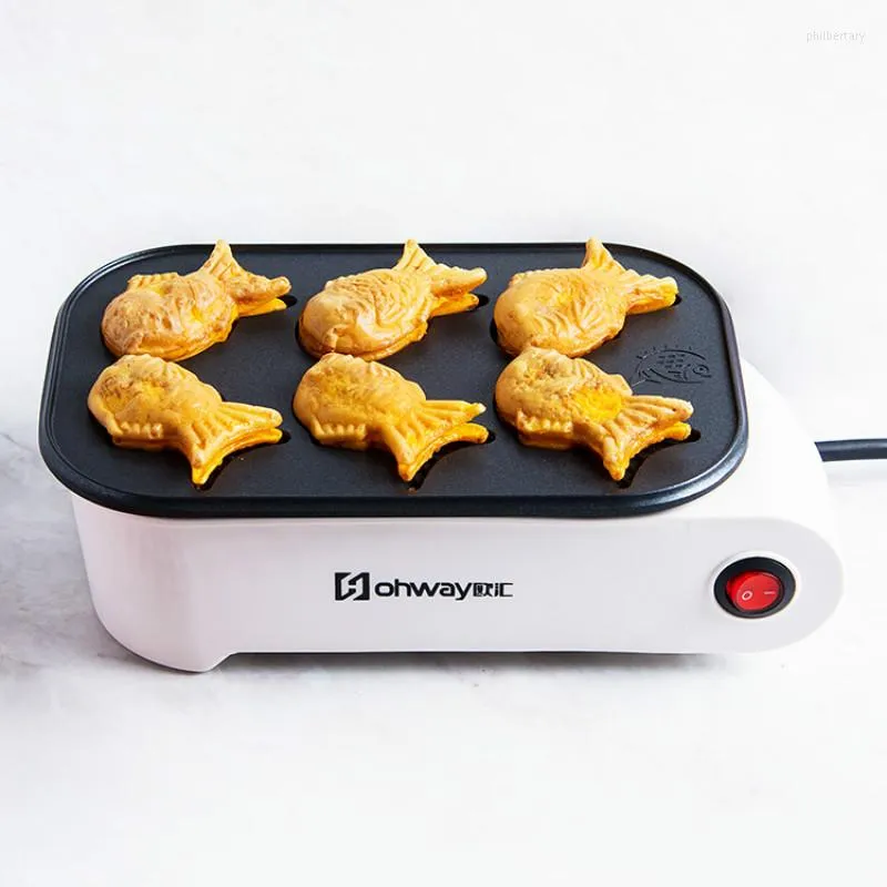 Machines à pain 220V ménage petite mini boules de poulpe machine plaque de barbecue japonaise multifonctionnelle chauffage électrique automatique