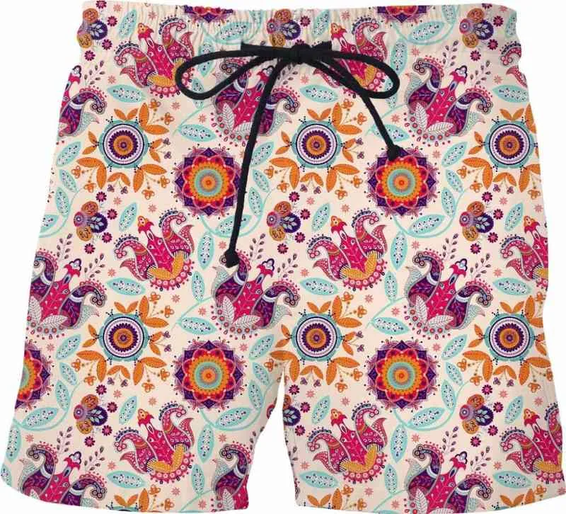 Paisley Swim Shorts - SS0130