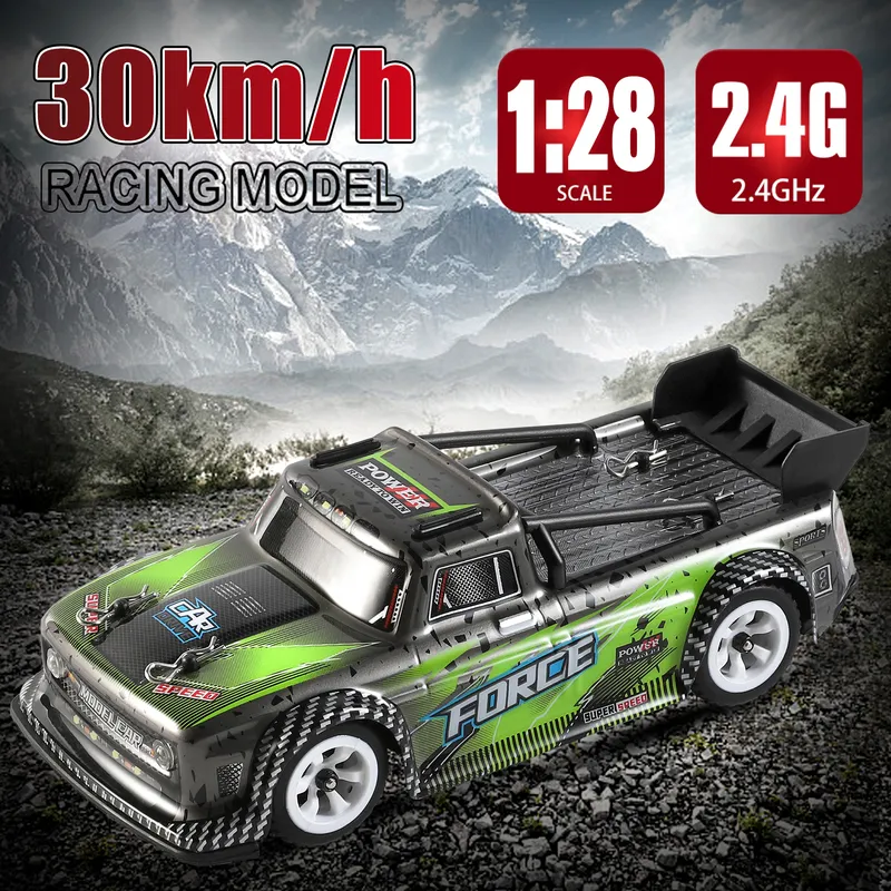 Electric/RC Car WLtoys 284131 1/28 2.4GHz Racing Short Truck Race 30km/h High Speed Kids Gift RTR With Metal Chassis 220826