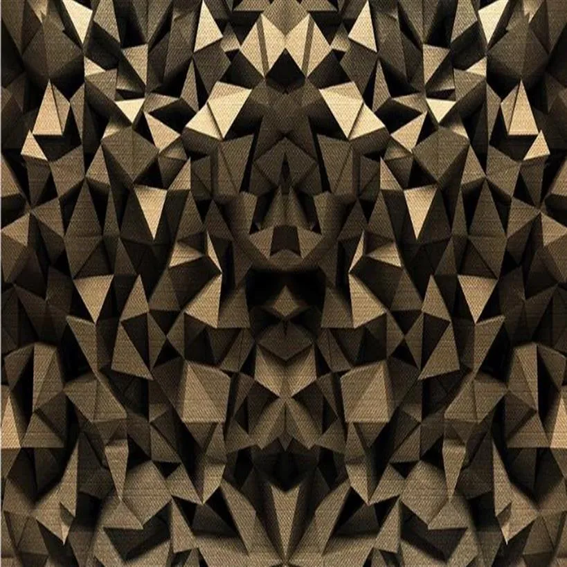Oturma Odası Için Modern Duvar Kağıdı Basit 3D Geometrik Duvar Oturma Odası Için Modern Duvar Kağıdı Basit 3D Geometrik Duvar