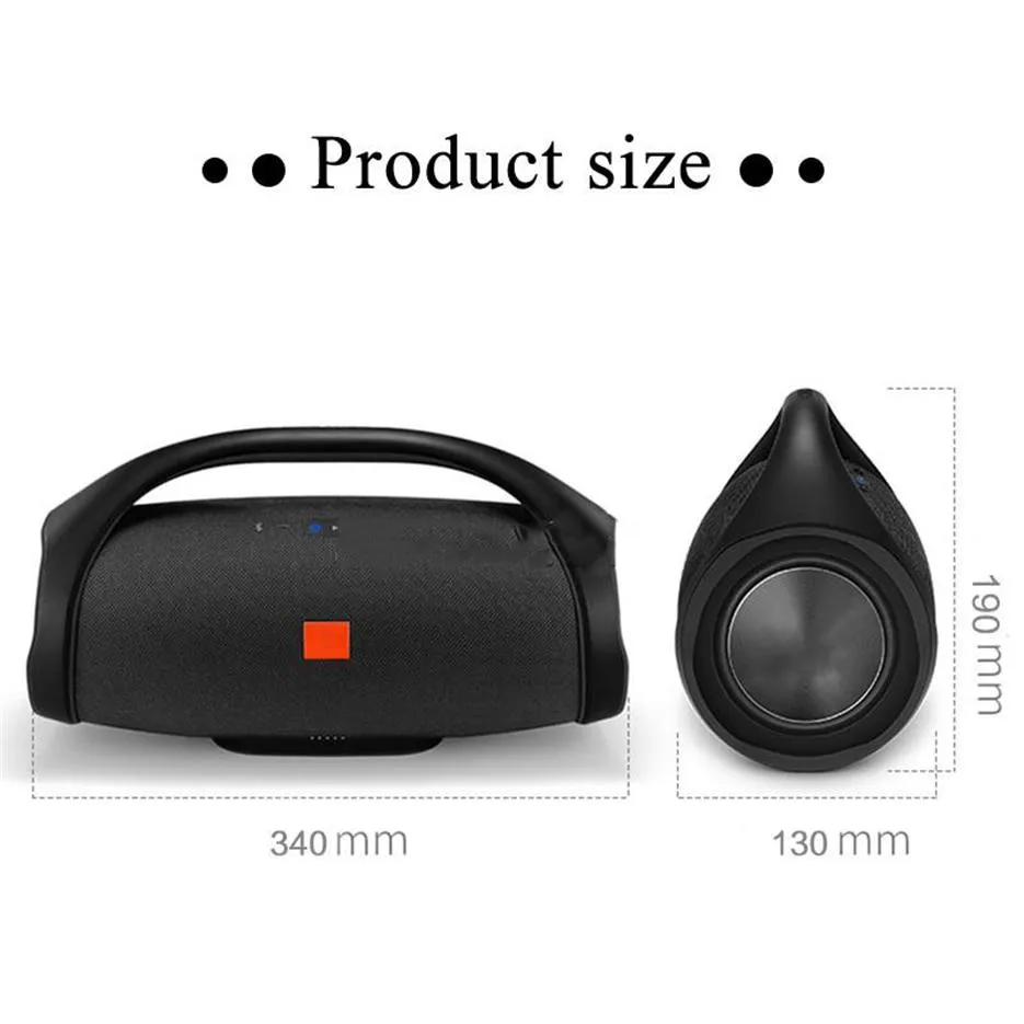 Nice Sound Boombox Bluetooth speaker stereo 3D HIFI subwoofer home hands- outdoor portable subwoofer with retail box275Y