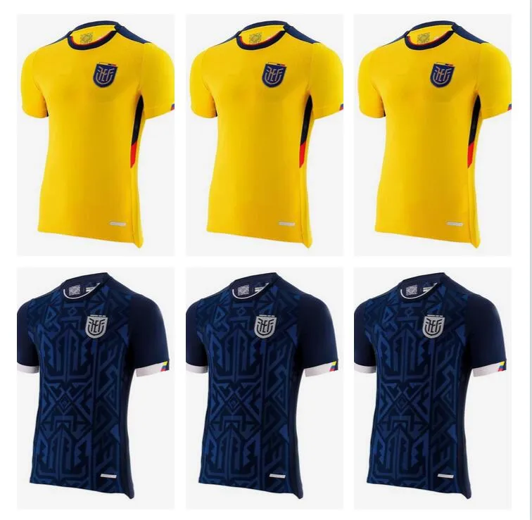 Ecuador 2022 2023 Soccer Jersey Home Ywllow Away Biue Pervis Estupinan Gonzalo Plata Michael Estrada Football Shirts 22 23 Classic Sports Top High Track Suit