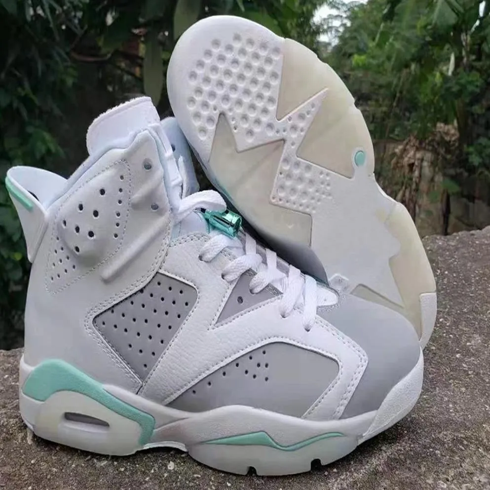 6 WMNS Tiffany Blue Mens Basketball Shoes Hoops 6s White بالكاد Rose-Sail-Metallic Womens Outdoor Sneakers Trainers Sports Pure PL319A