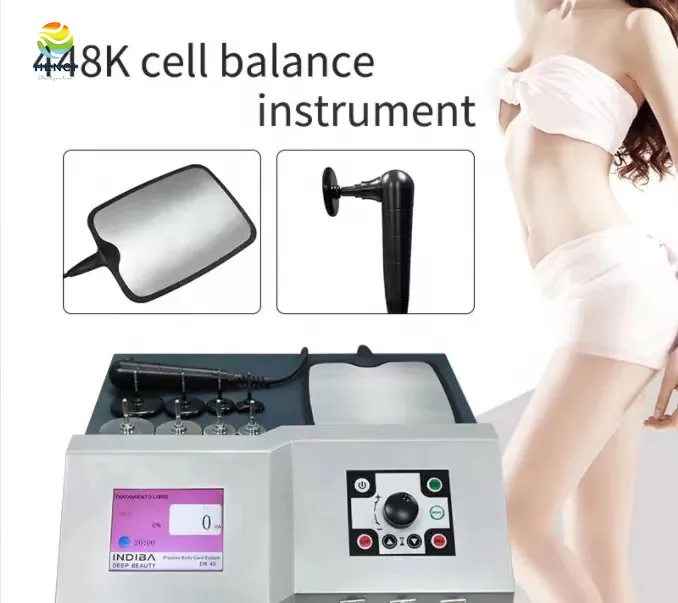 Spansk fysioterapiindiba Slimming 448K Tecar Therapy Physio Machine Deep Diatermy Beauty Machine