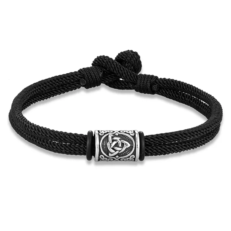 Men's Double layer Braided Leather Bracelet Adjustable - Temu