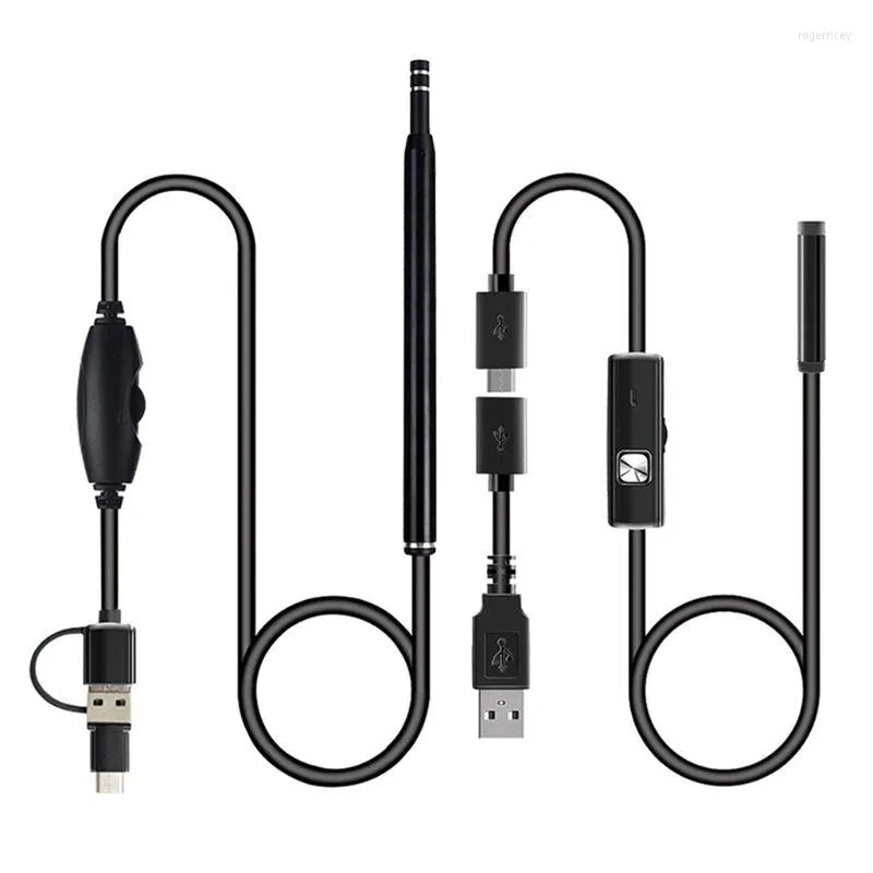 Mobiltelefon OTG USB Endoscopy Camera 5,5 mm/7mm lins Vattentät endoskop T3LB