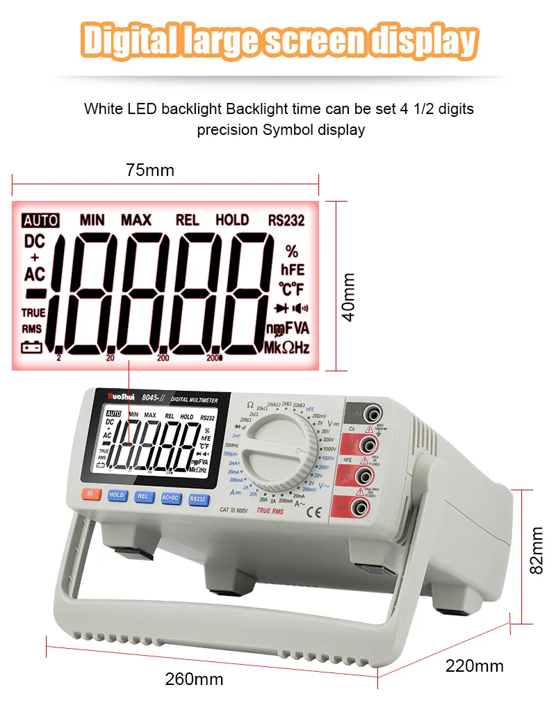 Victor Multimeters Six And A Half Digit Benchtop Digital Multimeter