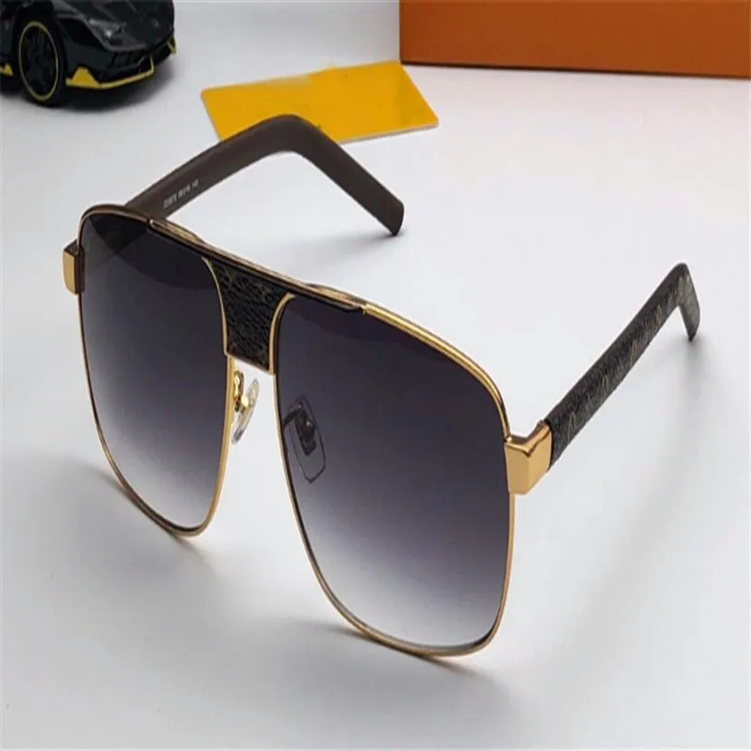 مصمم أزياء جديد نظارة شمسية 2338 مربع إطار معابد مطبوعة شهيرة نمط أعلى جودة بيع UV400 الحماية 316x