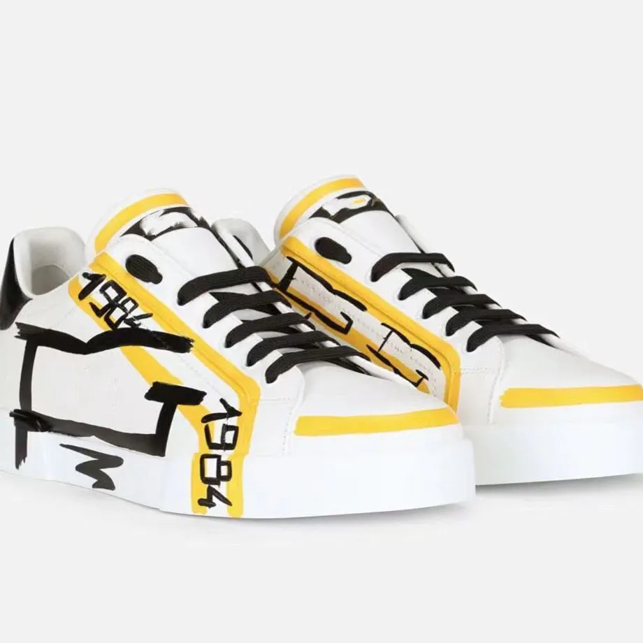 Topp nya ankomst casual skor vit svart röd mode män kvinnor läder andningsskor öppna låga sport sneakers hchfjj001 asdasdawd