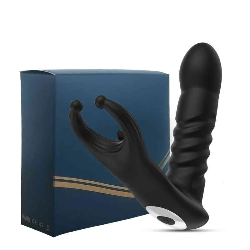 simple black garter belt Prostate Massager For Men / Remote Controlled Vibrators / Anal Sex Toy main image 0