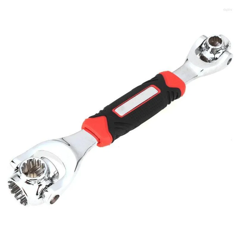 Universal 48 i 1 Tools Socket Steel Tiger Wrench med spline bultar Torx 6-punkts möbler bilreparation hand