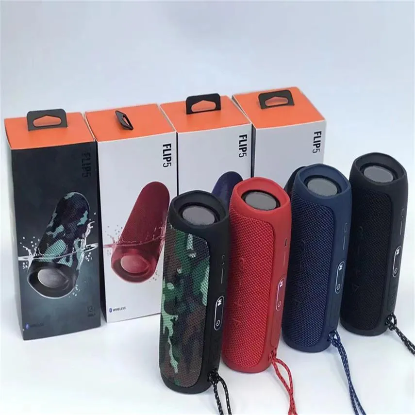 JHL-5 Mini Wireless Bluetooth-högtalare Portabla utomhussport Audio Multi Purpose Double Horn-högtalare med Retail Box312C