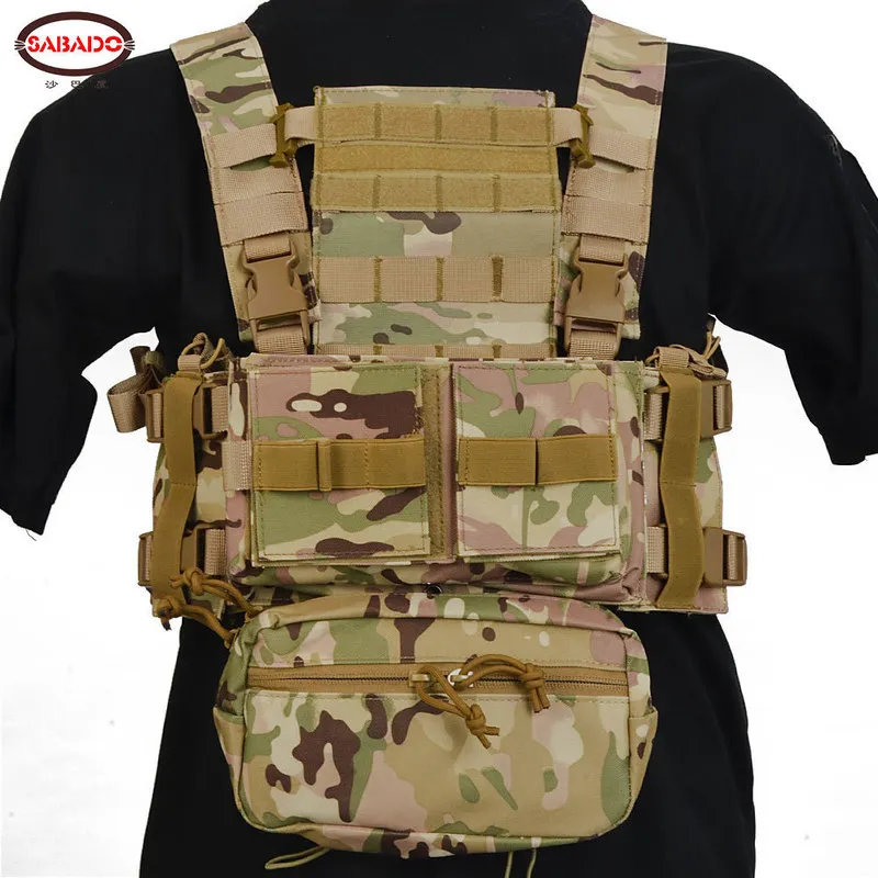 Мужские жилеты Tactical Mk3 Сундук с турнирной установкой микрочатый мешок для мешков H Harness M4 AK Magazine Isert Airsoft Paintball Accessories Hunting Vest 220827
