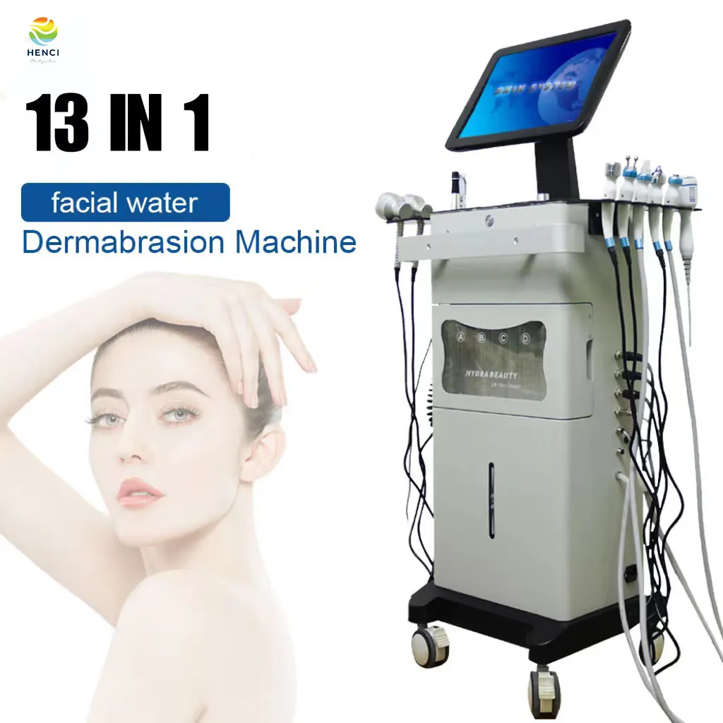 Équipement de dermabrasion hydraulique Dispositif de dermabrasion hydra PDT thérapie par les lumières LED Machine de microdermabrasion au diamant acheter hydrowonder