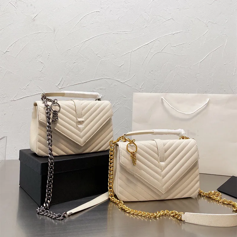 classic chain shoulder bag high quality designer handbag women genuine leather envelope bag channel luxurys crossbody totes lady purses handbags wallet